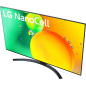 LG 43NANO769QA NanoCell TV (Flat, 43 Zoll / 109 cm, UHD 4K, SMART TV, webOS22 mit LG ThinQ)