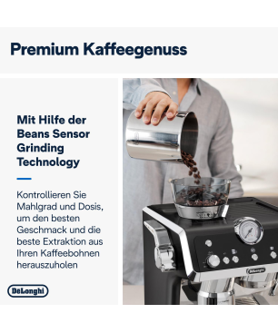 DELONGHI La Specialista Prestigio EC9355.BM Espressomaschine Schwarz/Metall