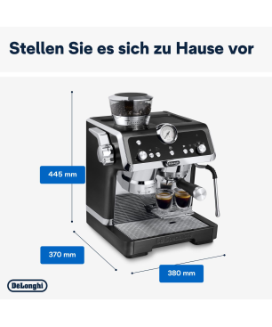 DELONGHI La Specialista Prestigio EC9355.BM Espressomaschine Schwarz/Metall