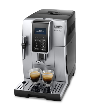 DELONGHI Dinamica ECAM350.35.SB Kaffeevollautomat Silber/Schwarz