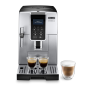 DELONGHI Dinamica ECAM350.35.SB Kaffeevollautomat Silber/Schwarz