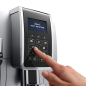 DELONGHI Dinamica ECAM350.35.SB Kaffeevollautomat Silber/Schwarz