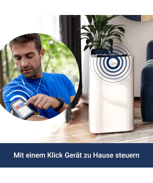 SUNTEC Impuls 14.000 Eco R290 APP Mobiles Klimagerät Weiß (Max. Raumgröße: 70 m², EEK: A)