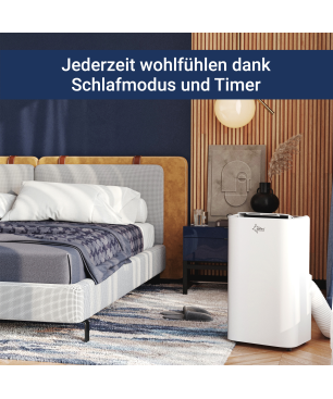SUNTEC Impuls 14.000 Eco R290 APP Mobiles Klimagerät Weiß (Max. Raumgröße: 70 m², EEK: A)
