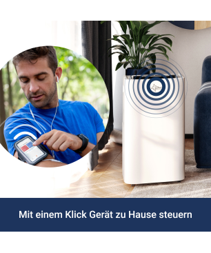 SUNTEC Impuls 14.000 Eco R290 APP Mobiles Klimagerät Weiß (Max. Raumgröße: 70 m², EEK: A)