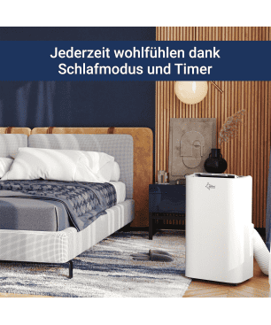 SUNTEC Impuls 14.000 Eco R290 APP Mobiles Klimagerät Weiß (Max. Raumgröße: 70 m², EEK: A)