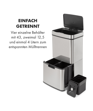 KLARSTEIN Touchless Mülleimer
