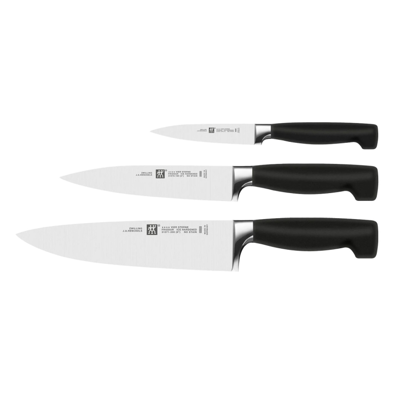 ZWILLING Vier Sterne Messerset 3 tlg. (35048-000) Messer ZWILLING Vier Sterne Messerset 3 tlg. (35048-000) Messer