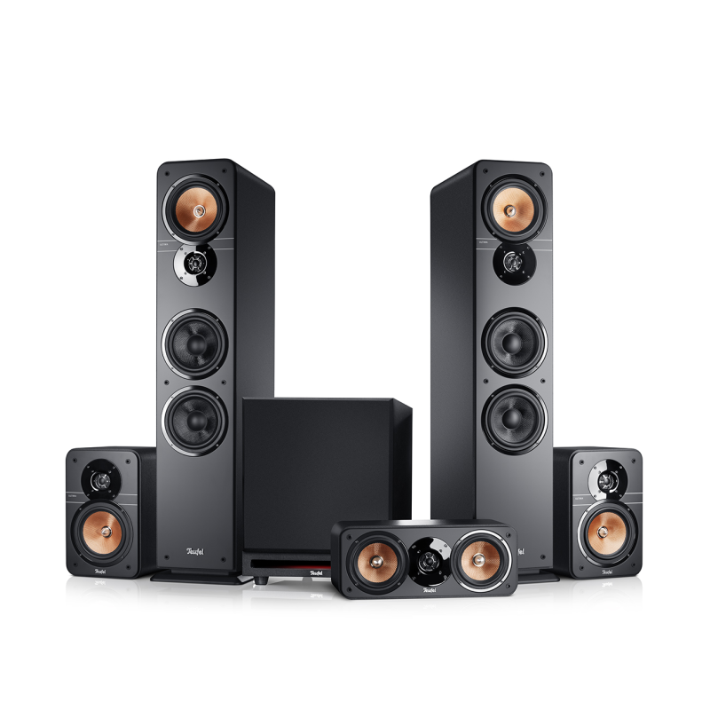 TEUFEL Ultima 40 Surround Power Edition "5.1-Set" 5.1-Heimkino-Set, Schwarz) TEUFEL Ultima 40 Surround Power Edition "5.1-Set" 5.1-Heimkino-Set, Schwarz)