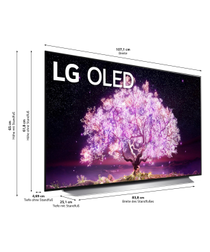 LG OLED 48 C 17 LB.AEU OLED TV (Flat, 48 Zoll / 121 cm, UHD 4K, SMART TV)