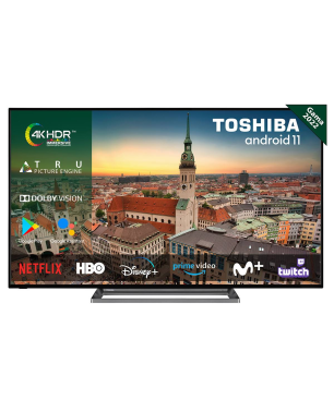 TOSHIBA 65UA3D63DG LED TV (Flat, 65 Zoll / 164 cm, UHD 4K)