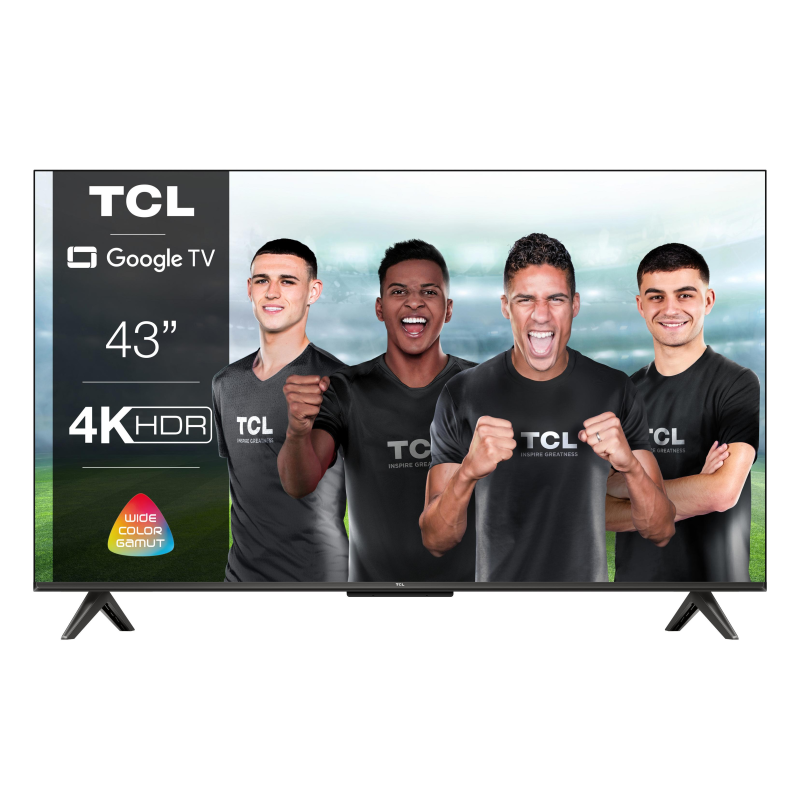 TCL 43 P 735 LED TV (Flat, 43 Zoll / 109,2 cm, UHD 4K, SMART TV, GOOGLE TV)