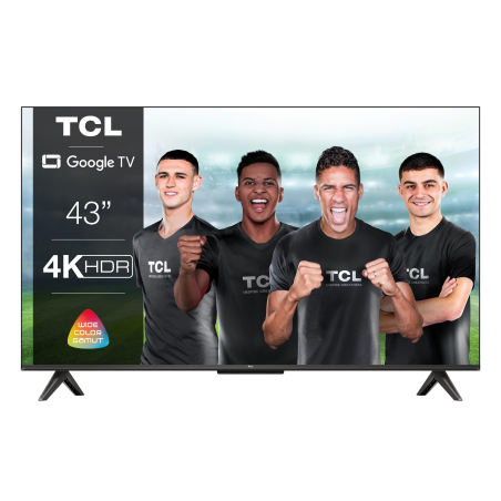 TCL 43 P 735 LED TV (Flat, 43 Zoll / 109,2 cm, UHD 4K, SMART TV, GOOGLE TV)