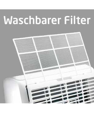 KOENIC KAC 14022 WLAN Klimagerät Weiß (Max. Raumgröße: 150 m³, EEK: A)