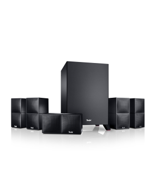 TEUFEL CUBYCON High-End-5.1-Heimkino-Set, Schwarz)