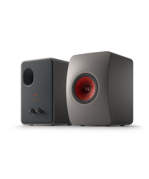 KEF KEF LS50 Meta Regallautsprecher Monitorlautsprecher | HiFi | Heimkino | 40-100 Watt Lautsprecher, Grau