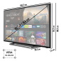 TOSHIBA 65UF3D63DA Fire TV (Flat, 65 Zoll / 164 cm, UHD 4K) TOSHIBA 65UF3D63DA Fire TV (Flat, 65 Zoll / 164 cm, UHD 4K)