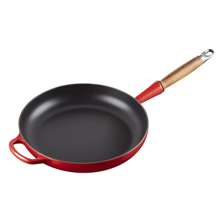 LE CREUSET 28 cm Bratpfanne (Stahl, Beschichtung: Emaille)