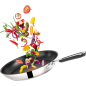 TEFAL E30 Jamie Oliver Pfannenset 6Tlg Pfanne (Edelstahl, Beschichtung: Titanium) TEFAL E30 Jamie Oliver Pfannenset 6Tlg Pfanne (Edelstahl, Beschichtung: Titanium)