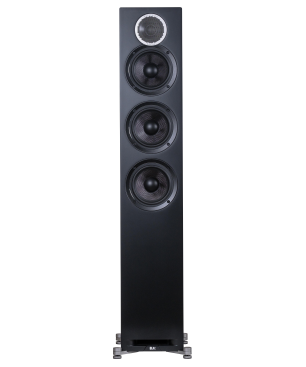 ELAC Debut Reference F5 HiFi Lautsprecher (Hochtöner: 1 x 25 mm Kalotte, Tieftöner: 3 x 130 mm Konus, Aramid-Faser verstärkt,