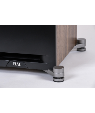 ELAC Debut Reference F5 HiFi Lautsprecher (Hochtöner: 1 x 25 mm Kalotte, Tieftöner: 3 x 130 mm Konus, Aramid-Faser verstärkt,