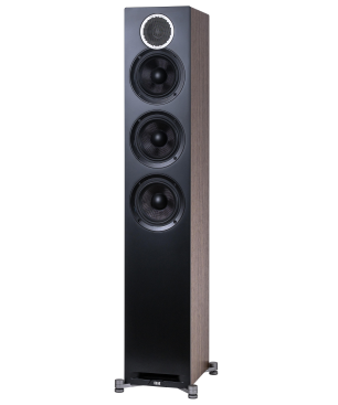 ELAC Debut Reference F5 HiFi Lautsprecher (Hochtöner: 1 x 25 mm Kalotte, Tieftöner: 3 x 130 mm Konus, Aramid-Faser verstärkt,