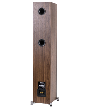 ELAC Debut Reference F5 HiFi Lautsprecher (Hochtöner: 1 x 25 mm Kalotte, Tieftöner: 3 x 130 mm Konus, Aramid-Faser verstärkt,