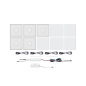 PAULMANN LICHT LumiTiles (78413) LED Tiles Farbwechsel RGBW|Tunable White PAULMANN LICHT LumiTiles (78413) LED Tiles Farbwechsel RGBW|Tunable White