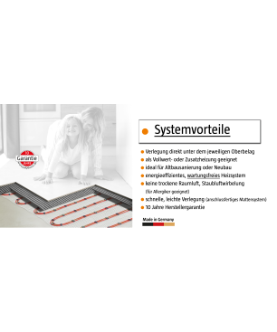 VARIO-HEAT HYBRID SET Fußbodenheizung (3000 Watt)