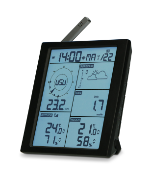 ALECTO WS5200 - 6 in 1 WLAN Wetterstation - Außensensor und App-Steuerung - Professionelle Wetterstation