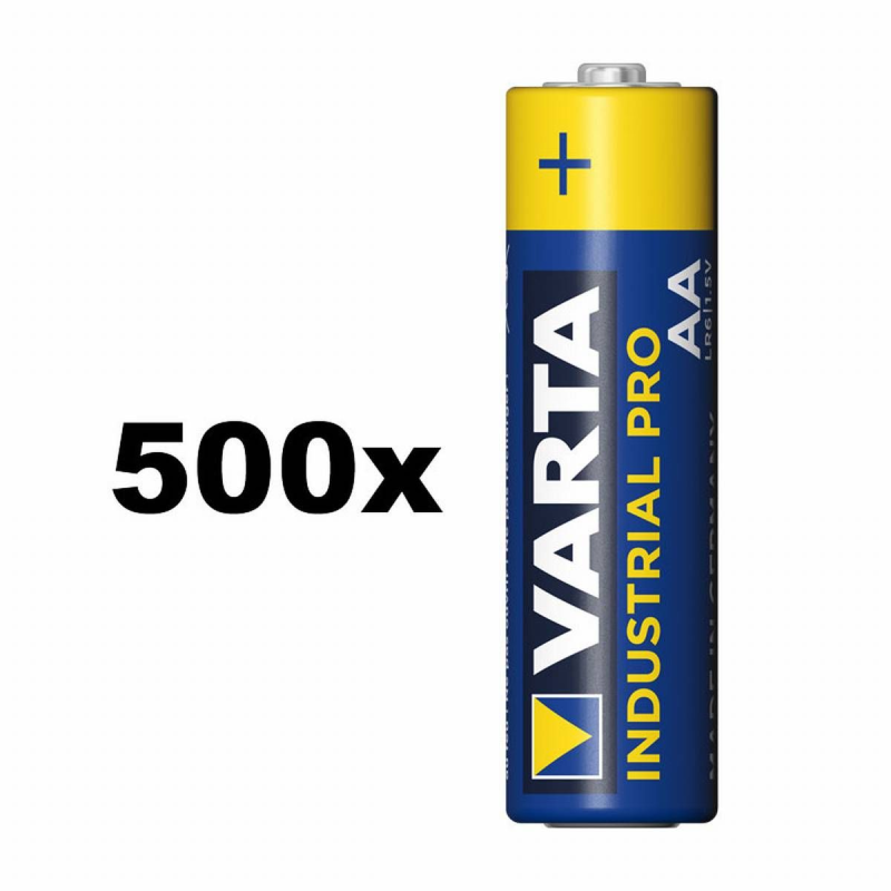 VARTA Industrial Pro Mignon AA Batterie 4006 500 Stk. OEM (1 VPE) AlMn Batterie, AlMn, 1.5 Volt, 2.96 Ah 1 Stück VARTA Industrial Pro Mignon AA Batterie 4006 500 Stk. OEM (1 VPE) AlMn Batterie, AlMn, 1.5 Volt, 2.96 Ah 1 Stück