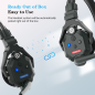 HOLLYLAND Solidcom C1 - 3S Full Duplex Wireless Intercom System, Over-ear Mono-Headset Schwarz