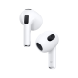 APPLE AirPods (3. Generation mit MagSafe Ladecase), In-ear Kopfhörer Bluetooth Weiß