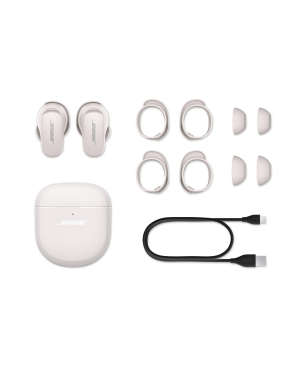 BOSE QuietComfort Earbuds II True Wireless, In-ear Kopfhörer Bluetooth Soapstone