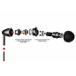 1MORE E1010 In-Ear-Kopfhörer mit zwei Treibern, In-ear Kopfhörer Silber 1MORE E1010 In-Ear-Kopfhörer mit zwei Treibern, In-ear Kopfhörer Silber