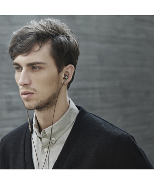 1MORE E1010 In-Ear-Kopfhörer mit zwei Treibern, In-ear Kopfhörer Silber