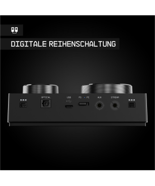 ASTRO GAMING 939-001731 MIXAMP PRO TR PS4 PC+MAC, Over-ear Verstärker Schwarz