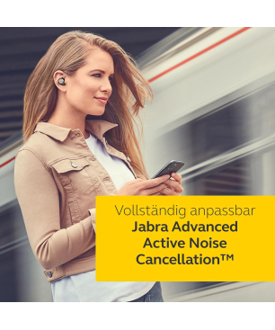 JABRA Elite 85t mit Jabra Advanced ANC, In-ear Kopfhörer Bluetooth Titan Schwarz