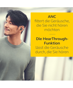JABRA Elite 85t mit Jabra Advanced ANC, In-ear Kopfhörer Bluetooth Titan Schwarz