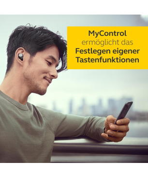 JABRA Elite 85t mit Jabra Advanced ANC, In-ear Kopfhörer Bluetooth Titan Schwarz