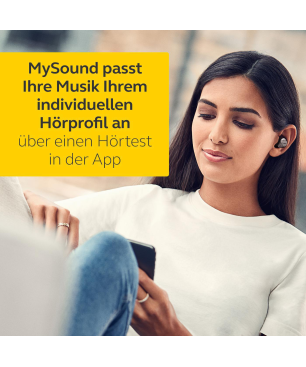 JABRA Elite 85t mit Jabra Advanced ANC, In-ear Kopfhörer Bluetooth Titan Schwarz
