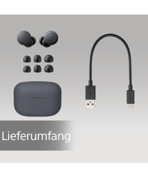 SONY LinkBuds S Truly Wireless, In-ear Kopfhörer Bluetooth Schwarz