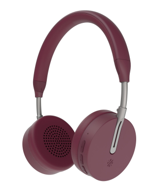 KYGO A6/500 BT, On-ear Kopfhörer Bluetooth Burgundy