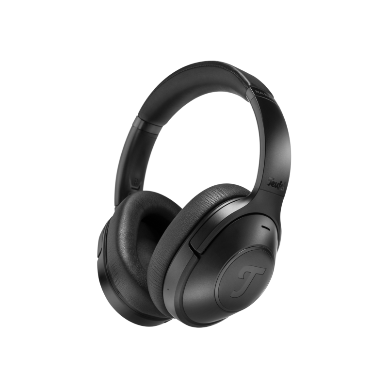 TEUFEL REAL BLUE NC, Over-ear Kopfhörer Bluetooth Night Black