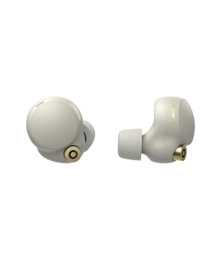 SONY WF-1000XM4, Earbuds, Ladeetui, In-ear Kopfhörer Bluetooth Silber