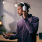 BOWERS & WILKINS PX7 S2 HEADPHONE GREY, Over-ear Kopfhörer Bluetooth Grau