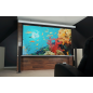 ELITE SCREENS SAKER TAB TENSIONSchwarz / MaxWhite FG / 332 x 187 (16:9)(Vorlauf 15cm) Beamer Leinwand