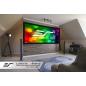 ELITE SCREENS LUNETTE CURVED16:9 / CineWhite / 266 x 149 Beamer Leinwand