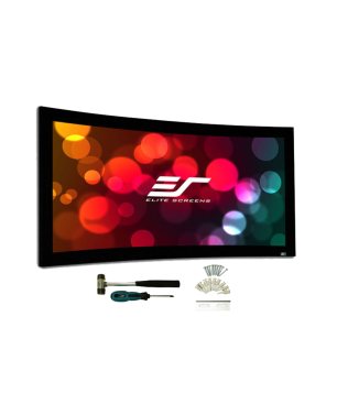 ELITE SCREENS LUNETTE CURVED16:9 / CineWhite / 266 x 149 Beamer Leinwand