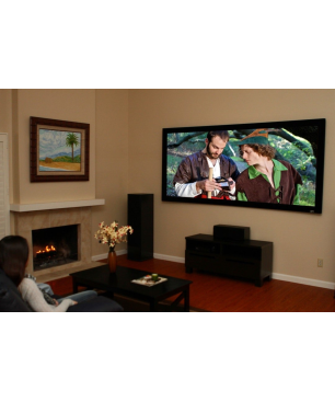 ELITE SCREENS LUNETTE CURVED16:9 / CineWhite / 266 x 149 Beamer Leinwand
